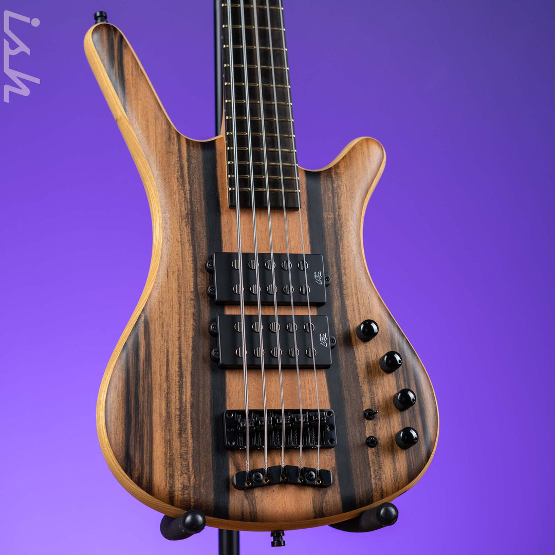 Warwick Teambuilt Corvette $$ Bolt-On Limited Edition 5-String Bolt-On Bass Natural Oil Finish