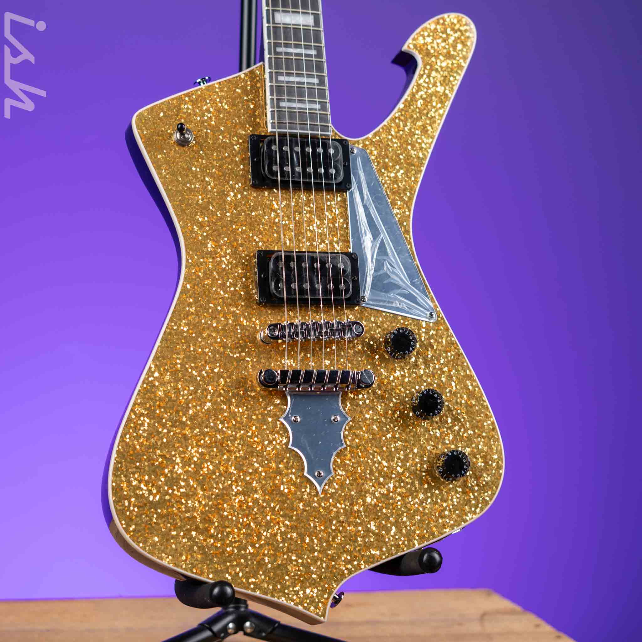 Ibanez PS60 Paul Stanley Signature Gold Sparkle – Ish Guitars