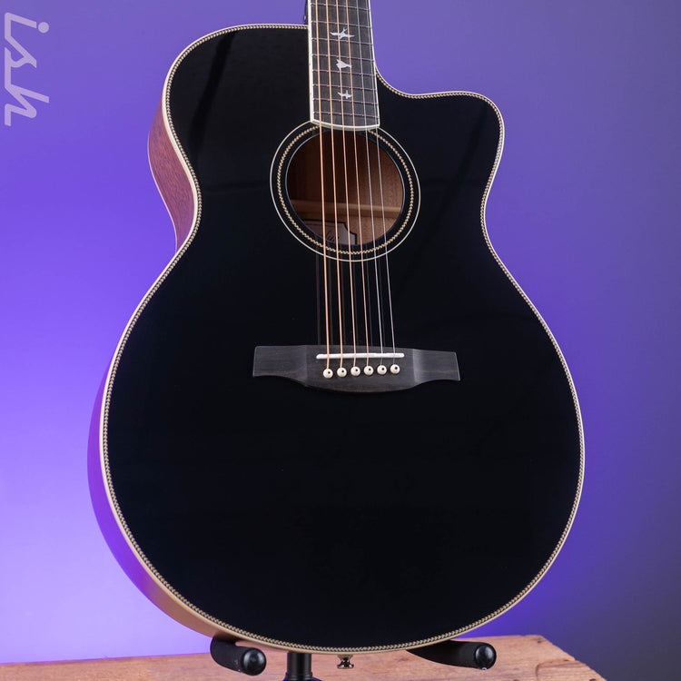 PRS SE A20E Angelus Acoustic-Electric Guitar Black Gloss Top – Ish Guitars