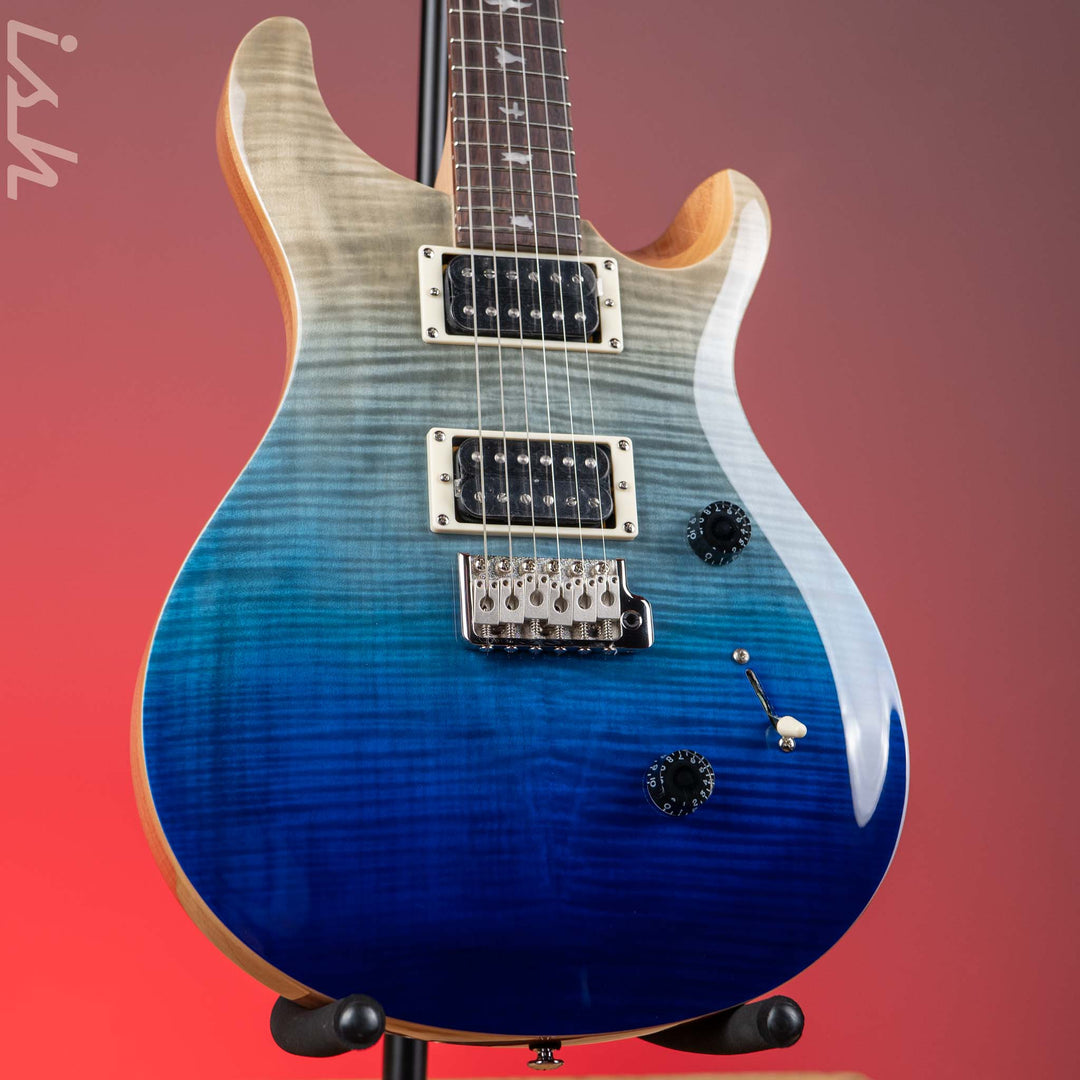 PRS SE Custom 24 Electric Guitar Blue Fade Demo