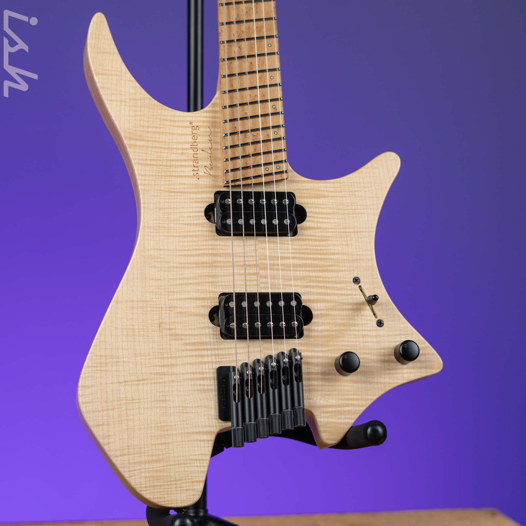【最終値下げ】strandberg boden original Strandberg Boden Original NX 8 Electric Guitar - Natural Flame
