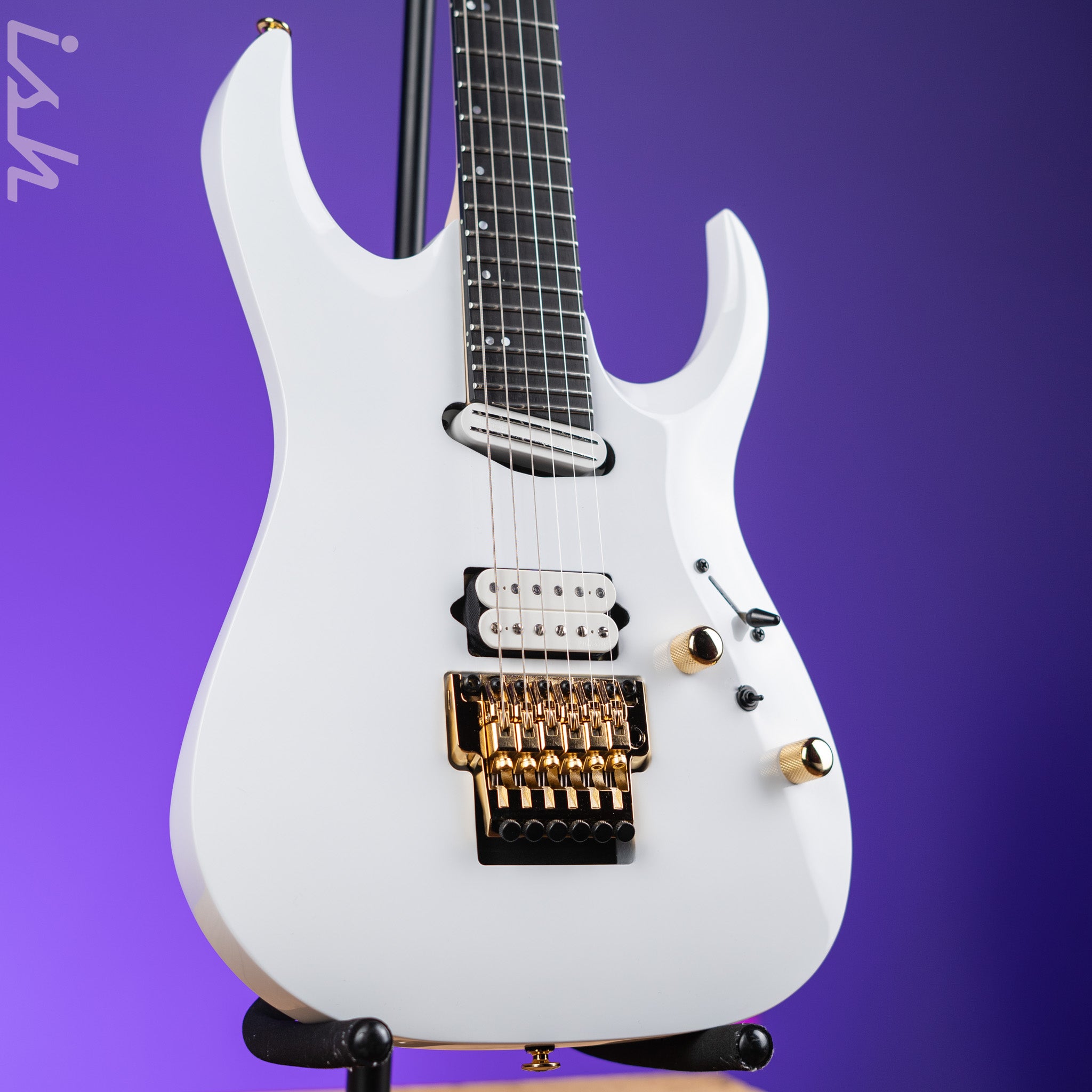 Ibanez Prestige RGA622XH Electric Guitar White Gloss Demo – Ish