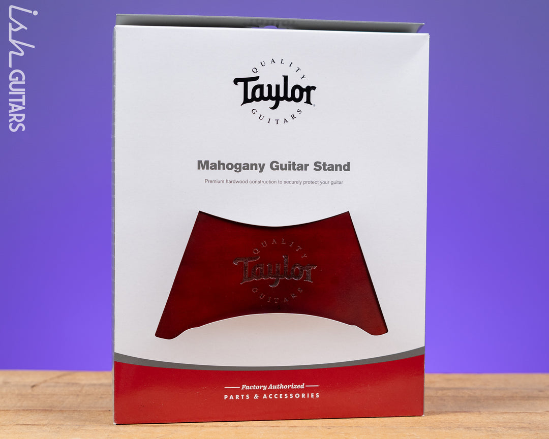Taylor Mahogany Guitar Stand Dark Finish