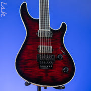 Mayones Regius PRO 6 Transparent Dirty-Red Burst Gloss