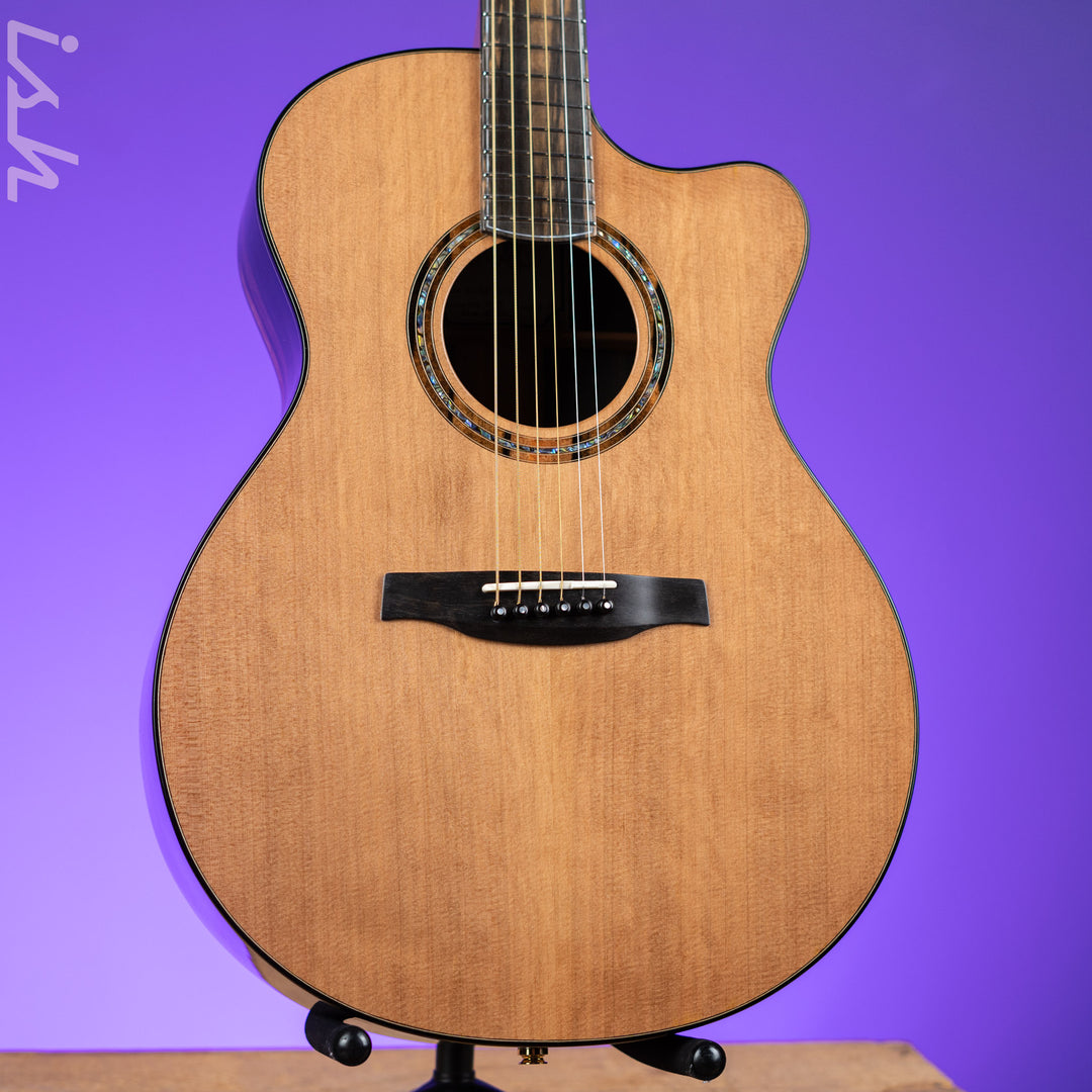 PRS Private Stock Angelus Cutaway Cedar Top Exotic Ebony Back Acoustic Guitar