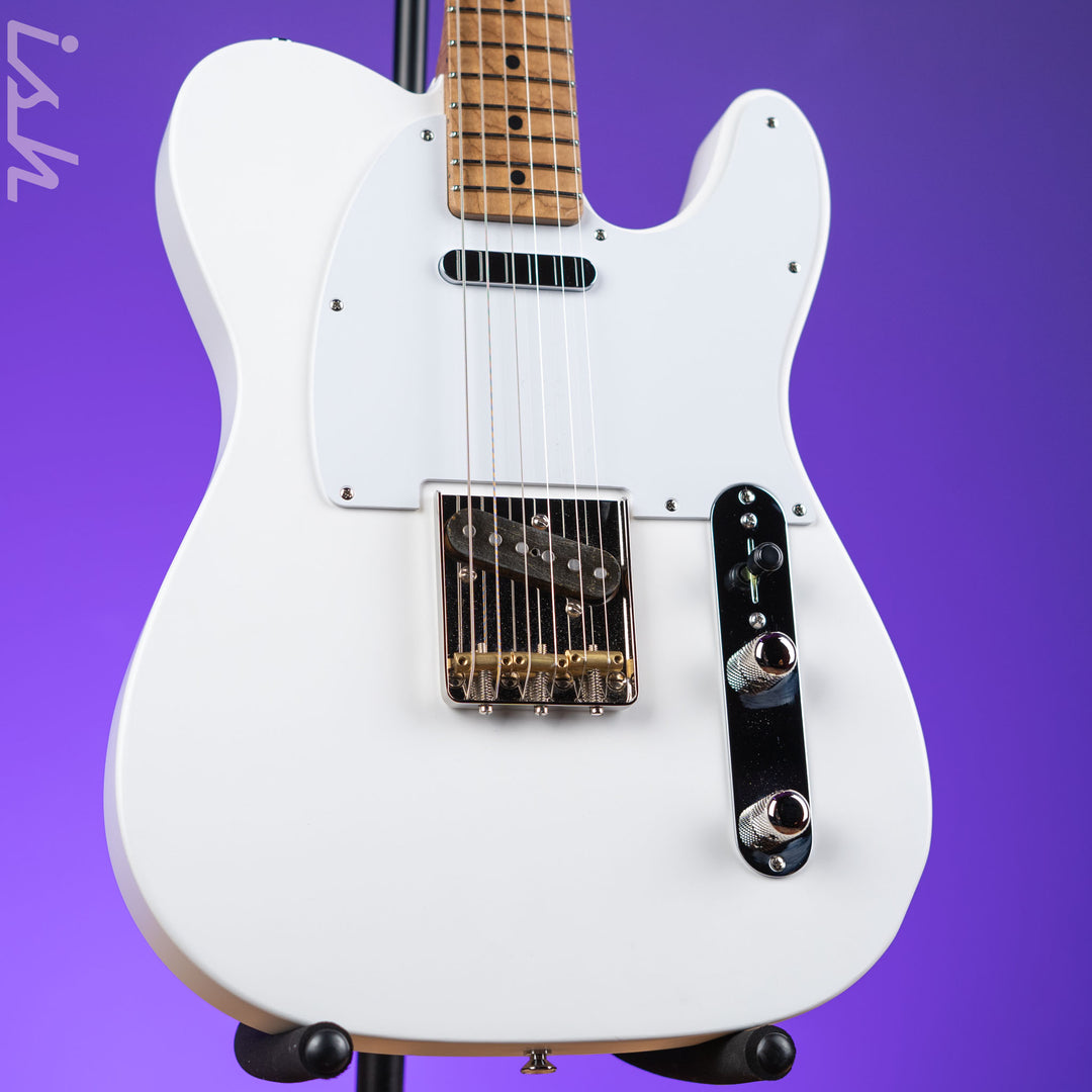 LSL T-Bone One B SS Electric Guitar White Satin