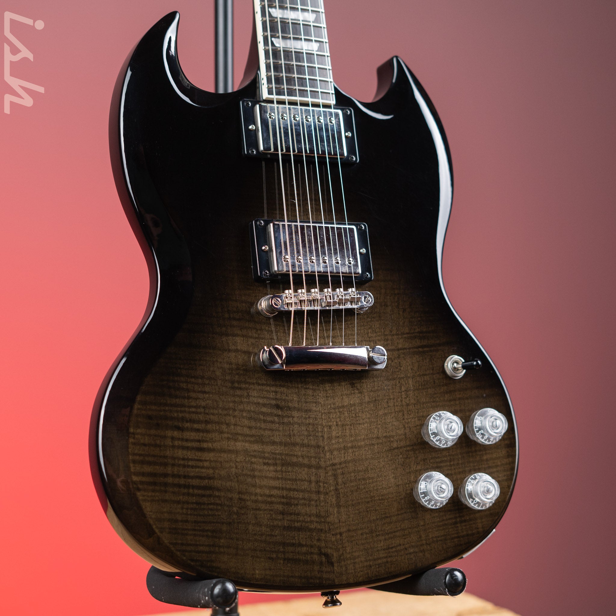 2019 Epiphone SG Modern Figured Flame Maple Top Electric Guitar