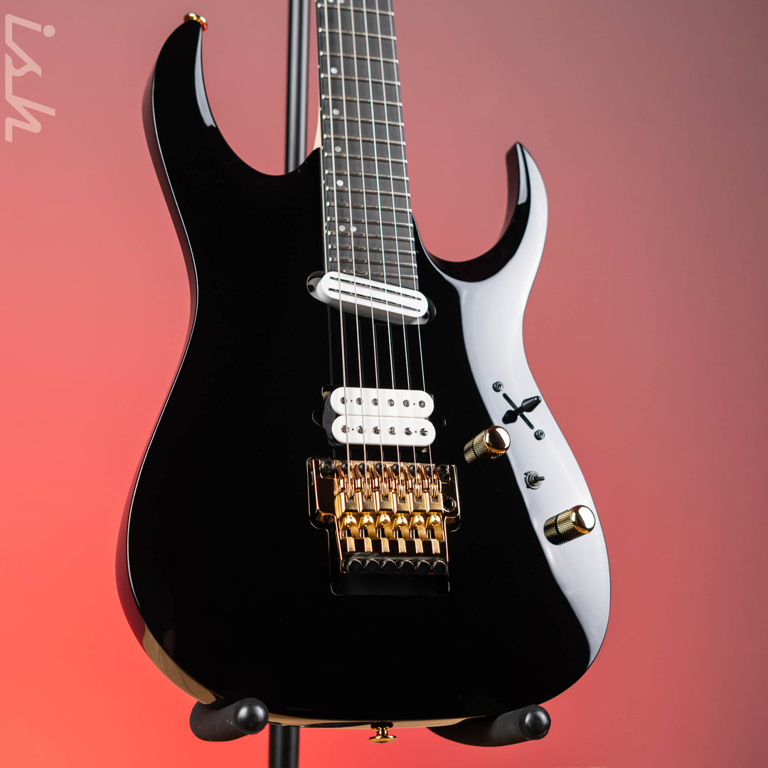 Ibanez Prestige RGA622XH Electric Guitar Black Gloss Demo