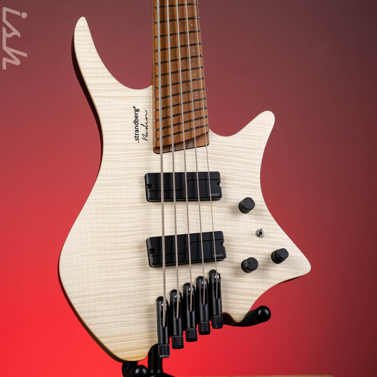 Strandberg Boden Standard 5-String Bass Natural – Ish Guitars