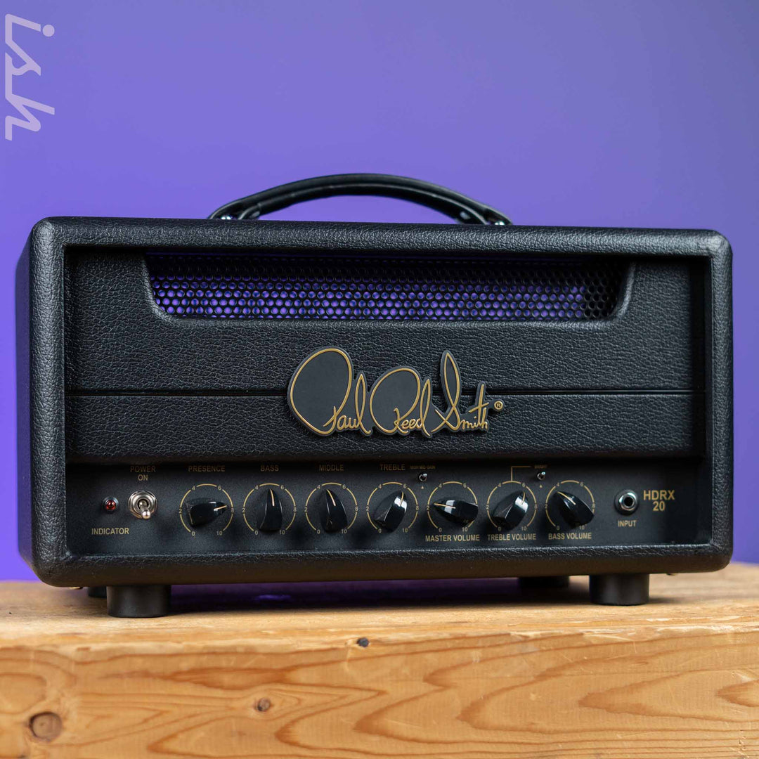 2024 PRS HDRX 20 20W Tube Head Amp Stealth Black