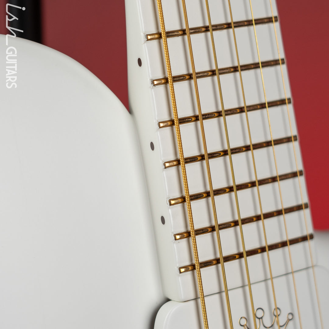2010 Ritter Princess Isabella CO Edition Baritone Guitar White