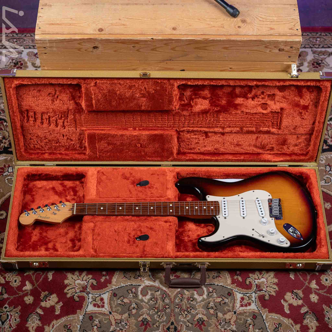1999 Lefty Fender American Standard Strat Sunburst