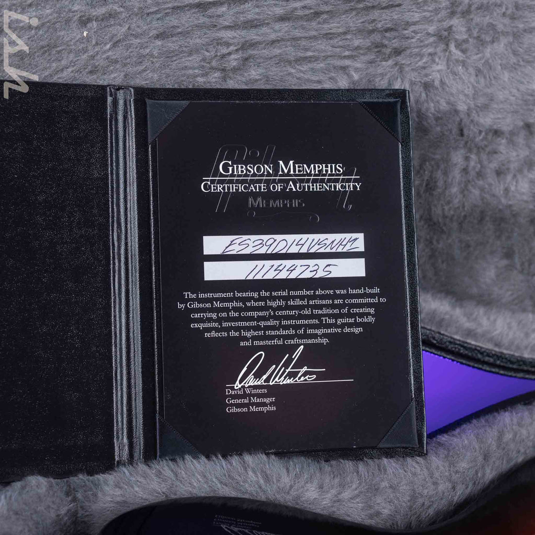 2014 Gibson ES-339 Memphis Sunburst