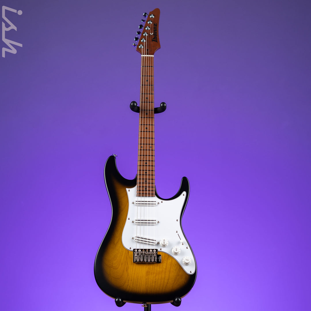 Ibanez ATZ100 Andy Timmons Signature Electric Guitar Sunburst Flat