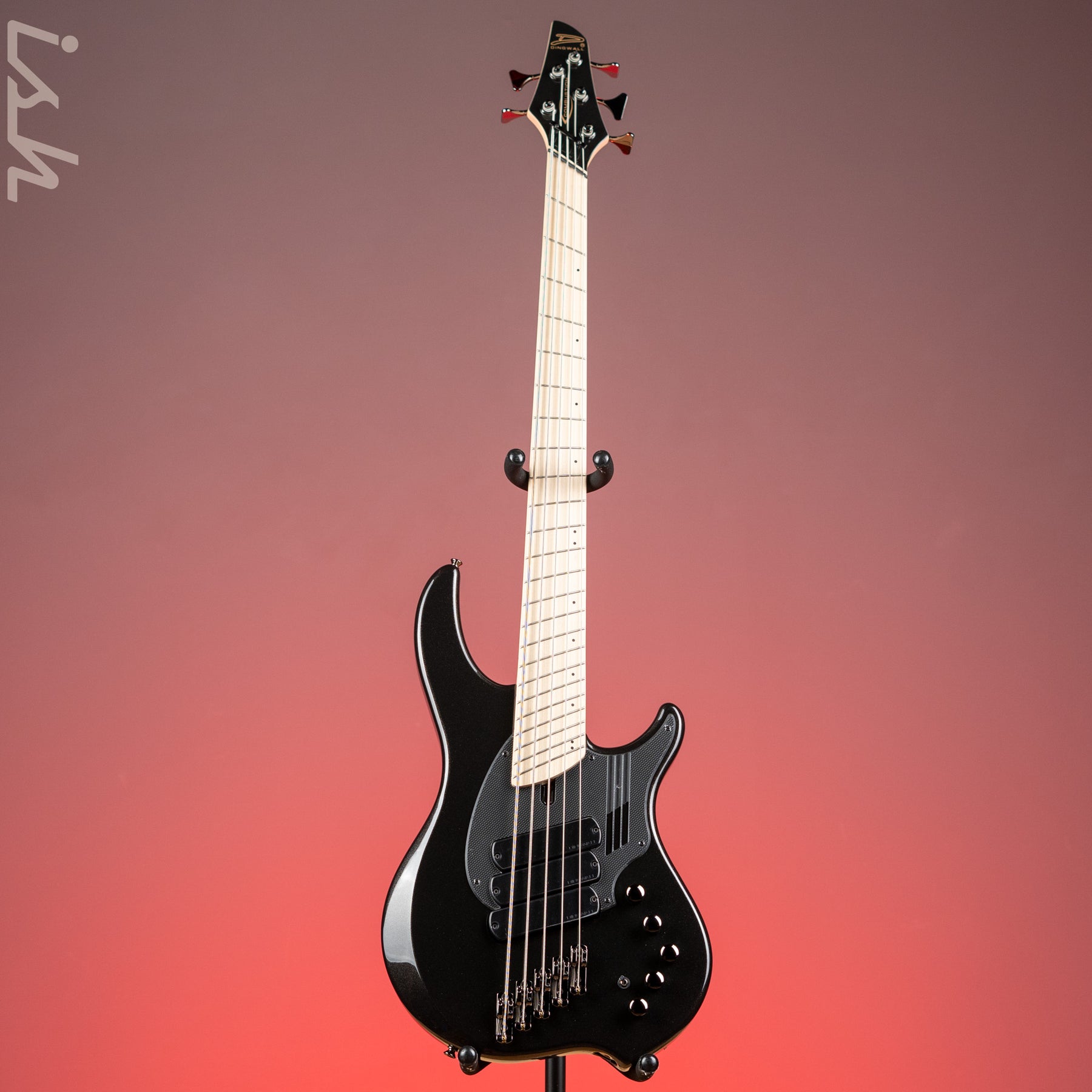 Dingwall NG-3 5-String Bass Black Gloss – Ish Guitars