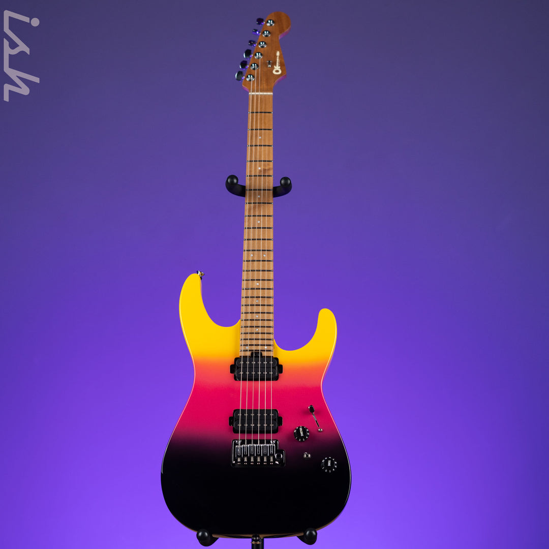 Charvel Pro-Mod DK24 HH 2PT CM Electric Guitar Malibu Sunset Demo
