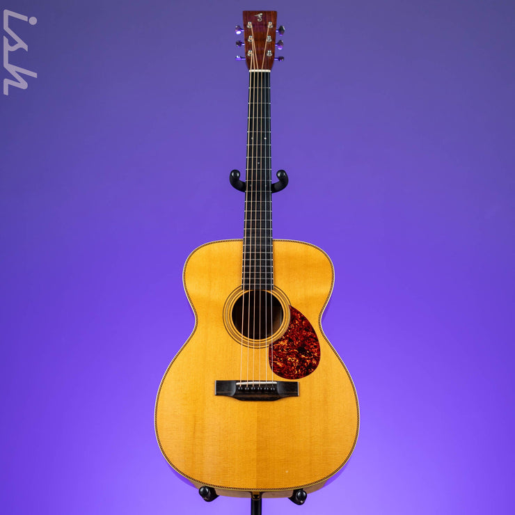 1986 Franklin Guitar Co. OM-28 Acoustic Guitar Natural