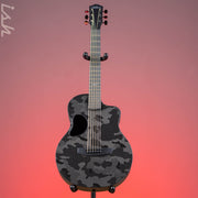 McPherson Touring Carbon Fiber Acoustic-Electric Guitar Camo Top Black Hardware
