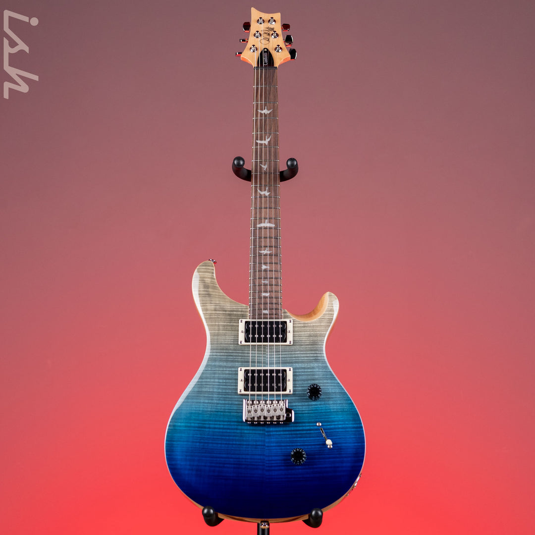 PRS SE Custom 24 Electric Guitar Blue Fade Demo
