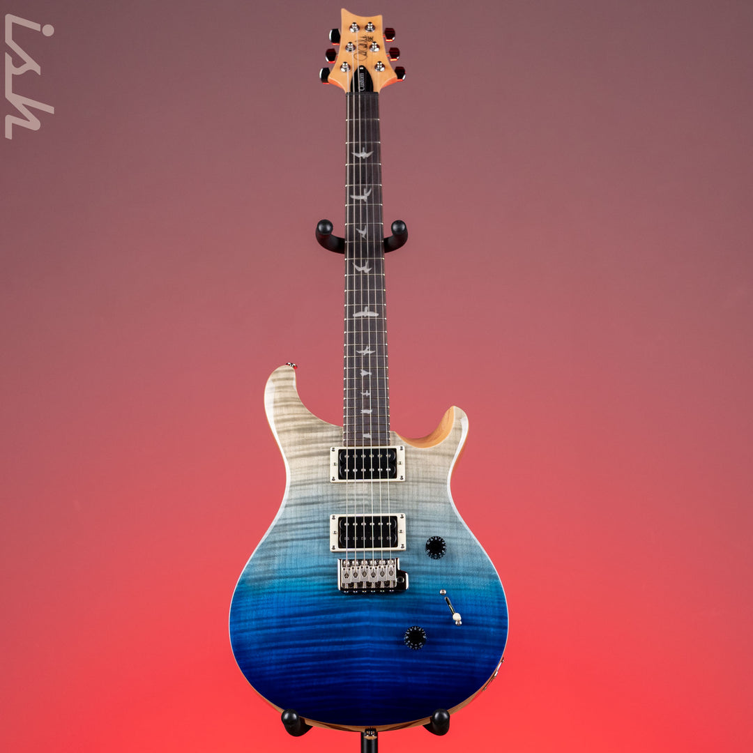 PRS SE Custom 24 Electric Guitar Blue Fade Demo