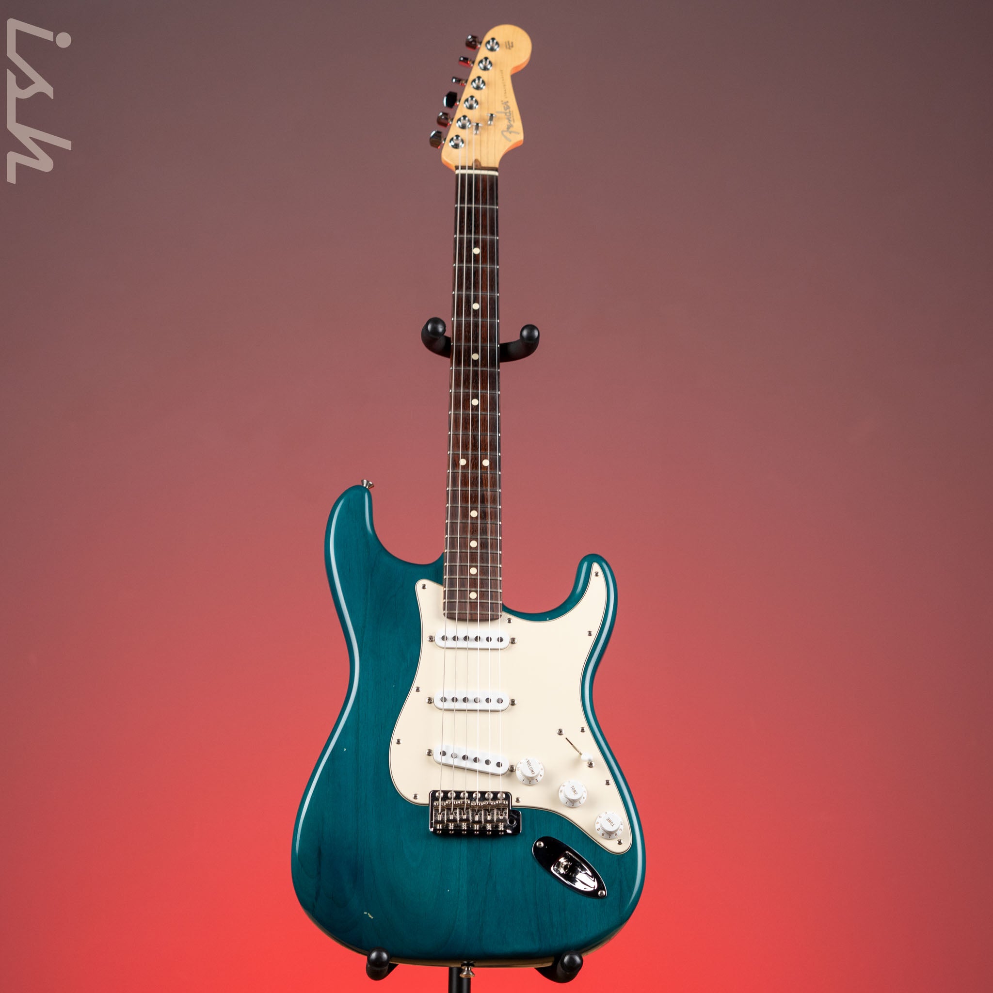2002 Fender Highway One Stratocaster Transparent Satin Blue – Ish