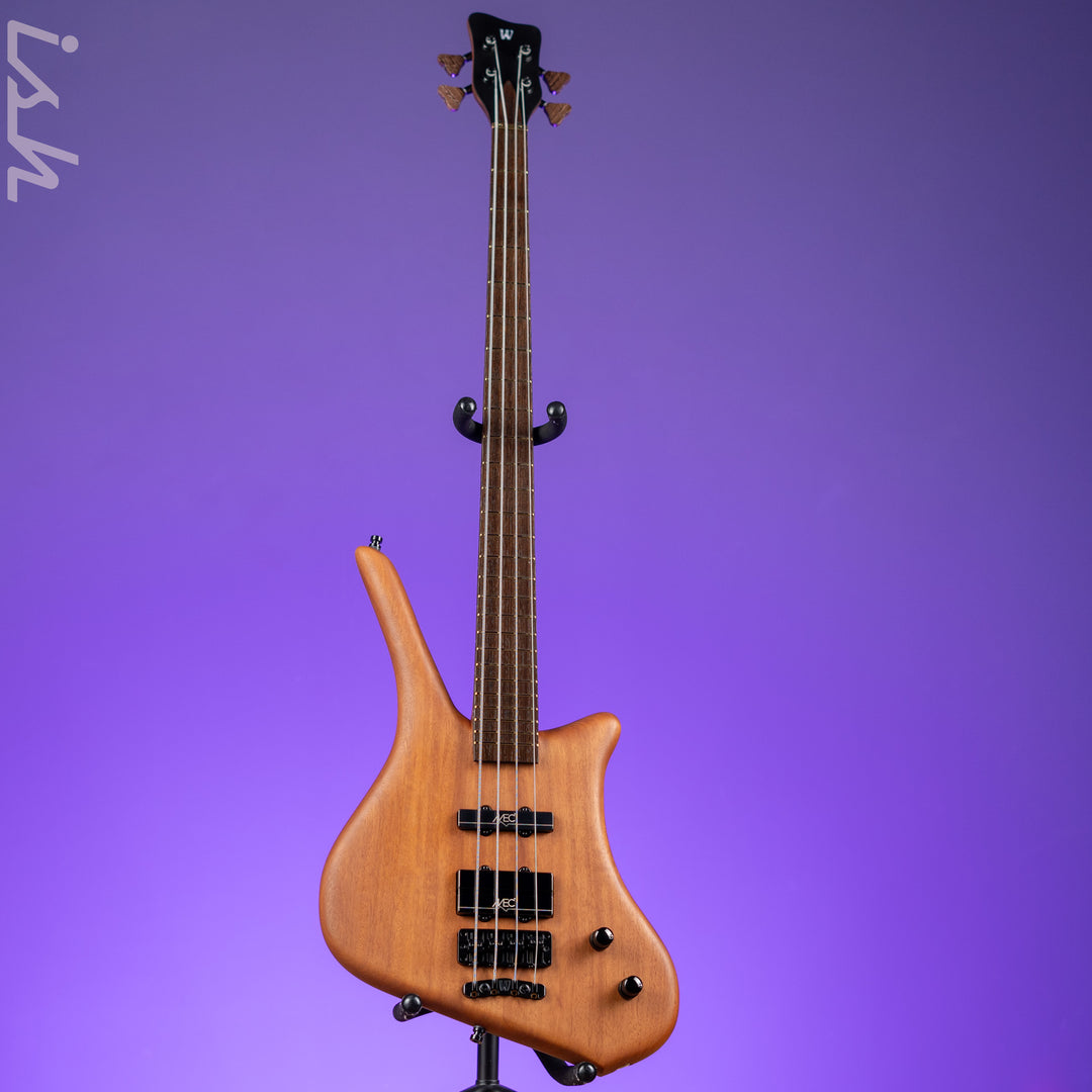 Ish x Warwick Dolphin SN TCS Custom Shop Endangered Species 4-String Bass Wenge Fretboard Demo