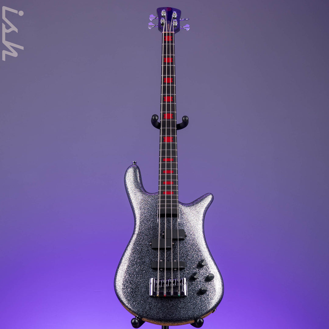 Spector Euro4LX Rachel Bolan Signature Black Metallic Flake