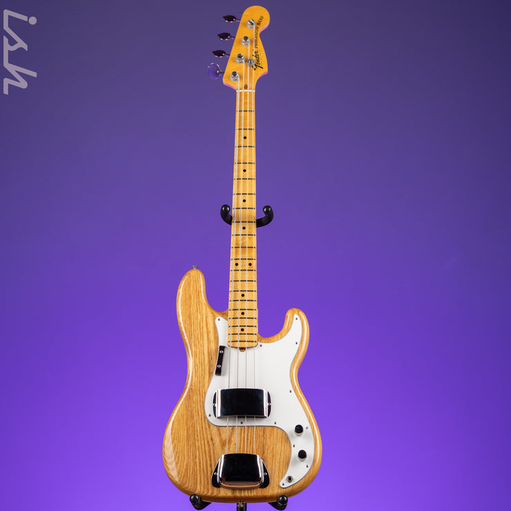 1976 Fender USA Precision Bass Natural - 1 Owner, Original Receipt