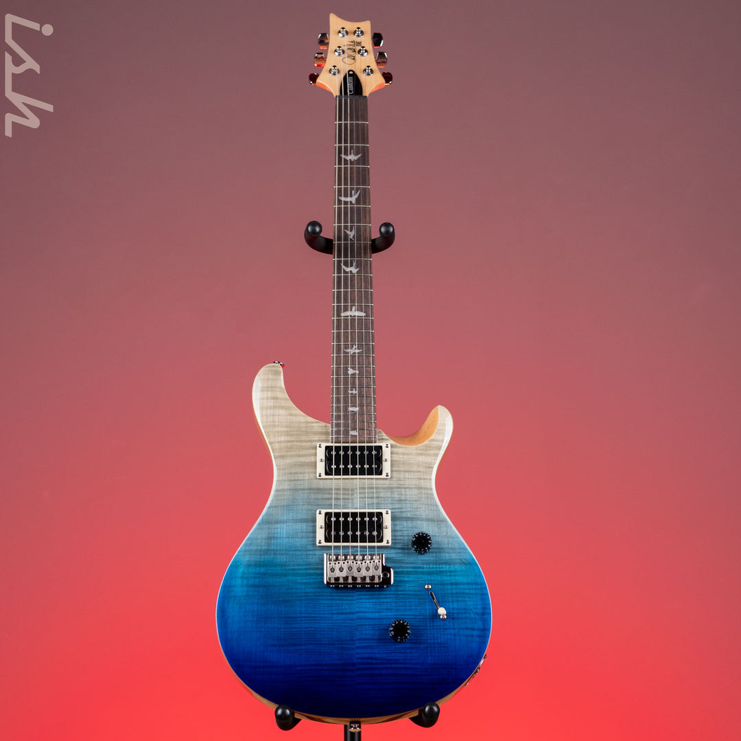 PRS SE Custom 24 Electric Guitar Blue Fade Demo