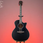 Taylor 324ce Grand Auditorium Acoustic-Electric Guitar Blacktop