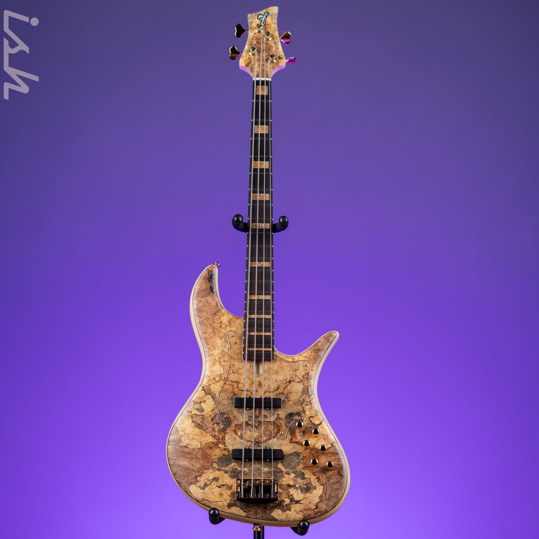 F Bass VF4-J Spalted Maple Natural Matte