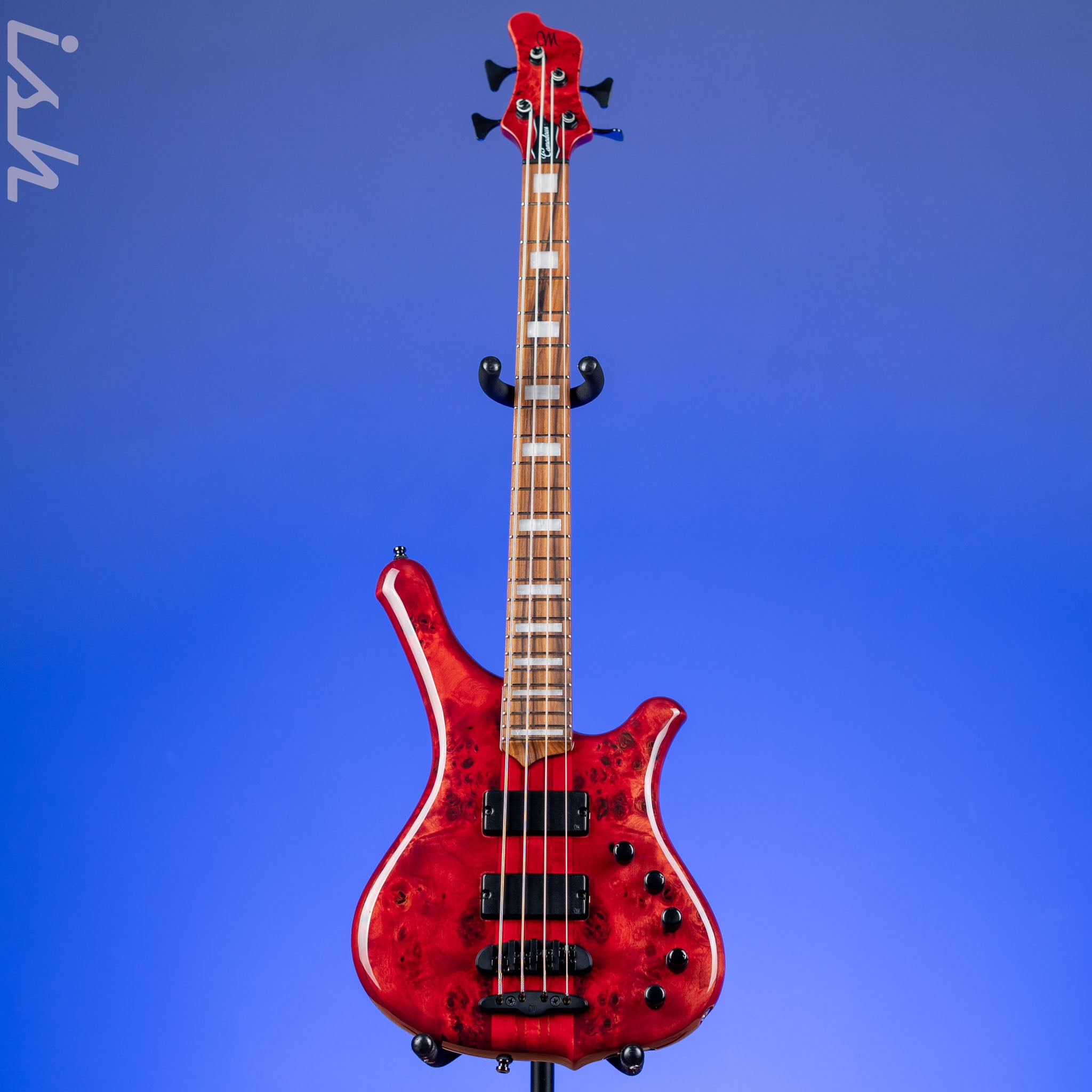 Mayones Comodous 4 Bass Liquid Red NAMM 2024 – Ish Guitars