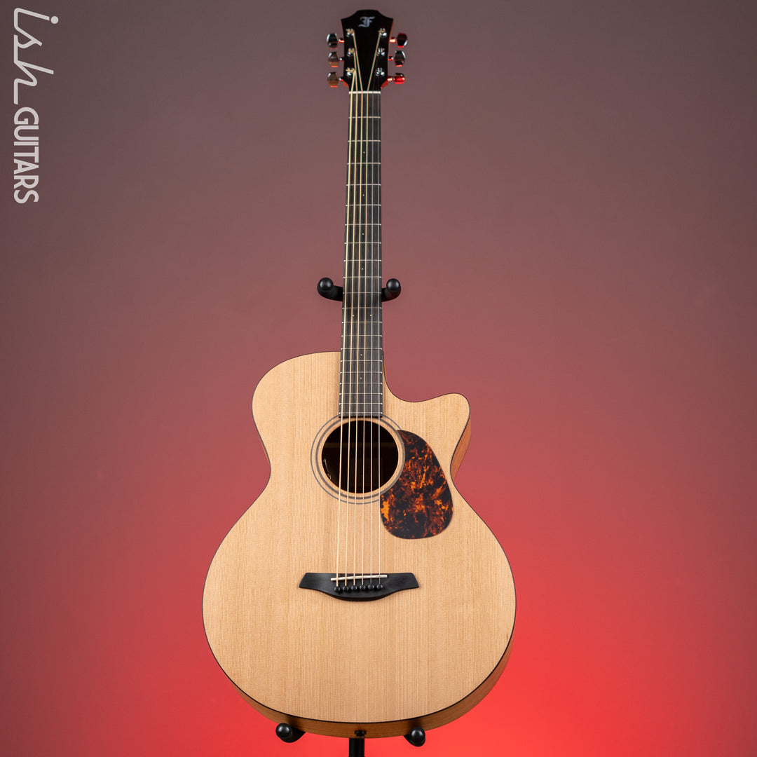 Furch Blue Series CM Baritone Cutaway Acoustic-Electric Guitar Western Red Cedar