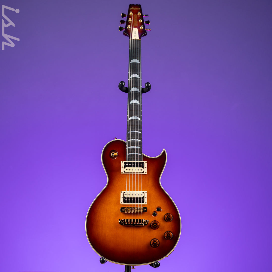 Aria Pro II PE-R80 Japan Brown Made in Japan MIJ Electric Guitar Demo