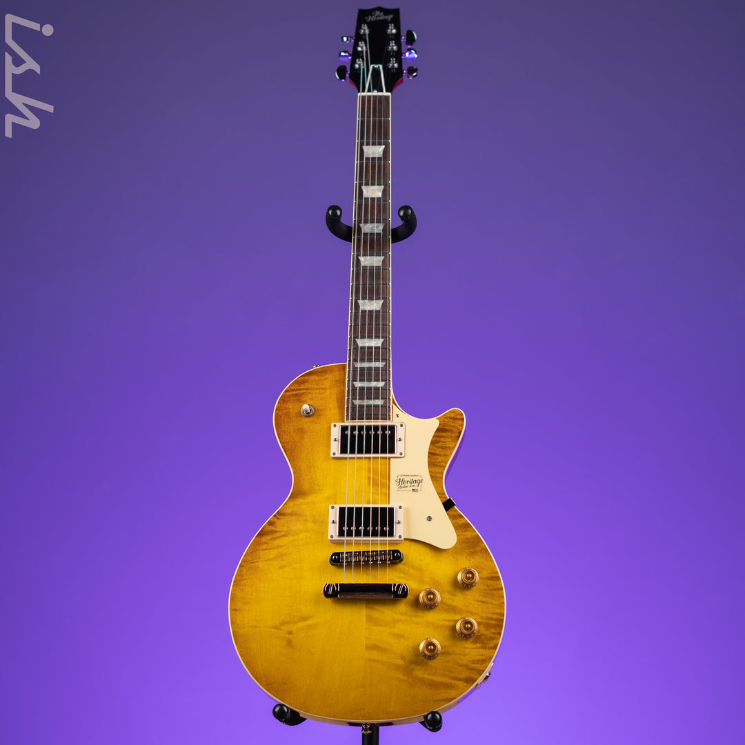 Heritage Standard H-150 Electric Guitar Dirty Lemon Burst Demo