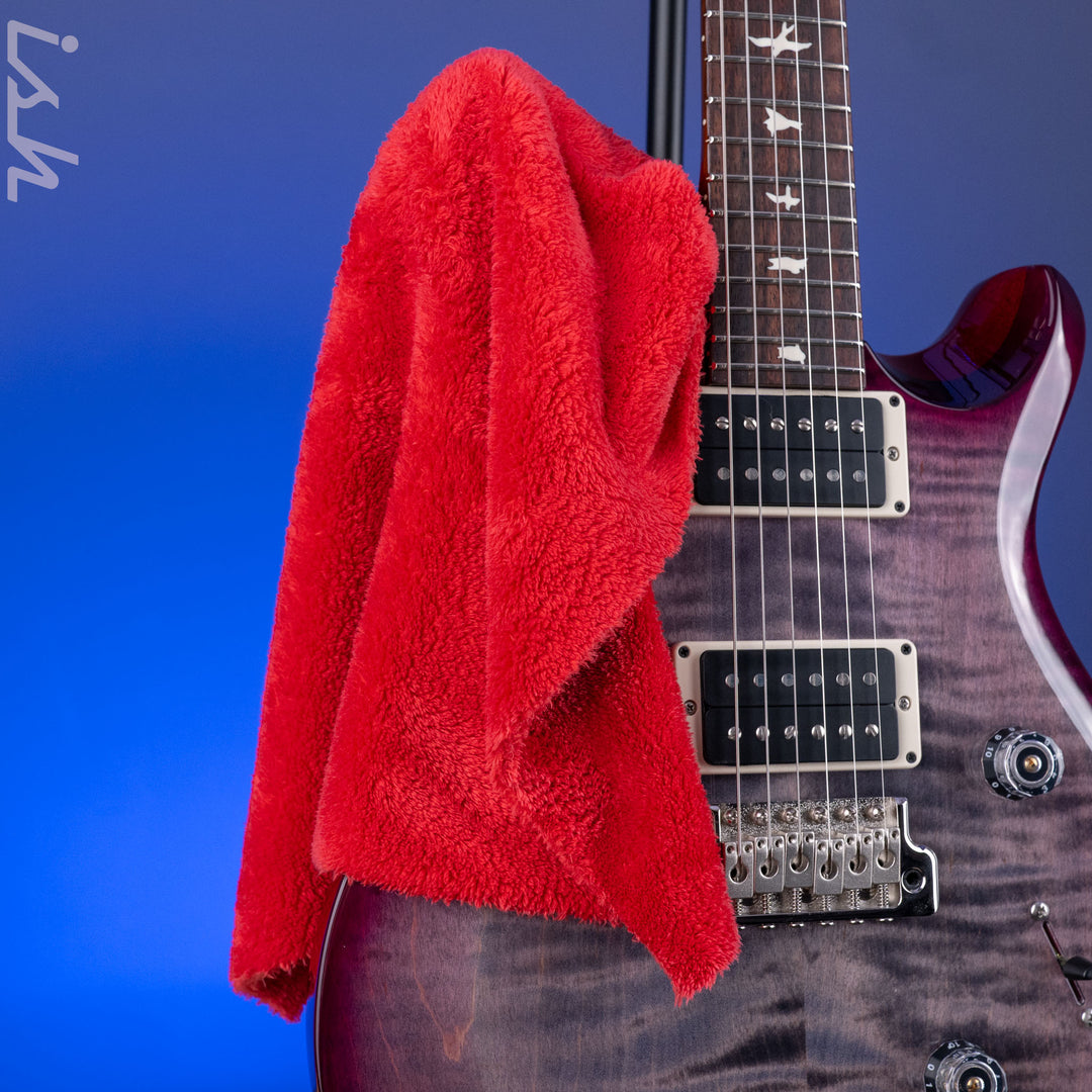 Ish Guitars Premium Edgeless Cleaning Cloth Red