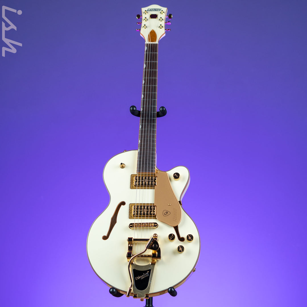 Gretsch Electromatic Chris Rocha Broadkaster Jr. Center Block Vintage White