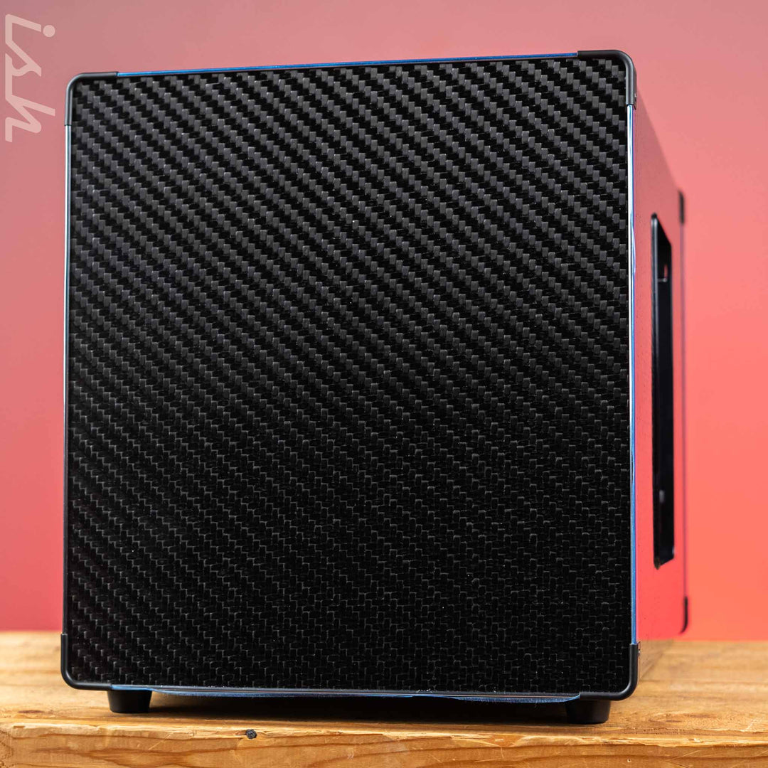 GR Guitar AT G210A ST 300W 8ohm 2x10 Guitar Cabinet Black Carbon Fiber
