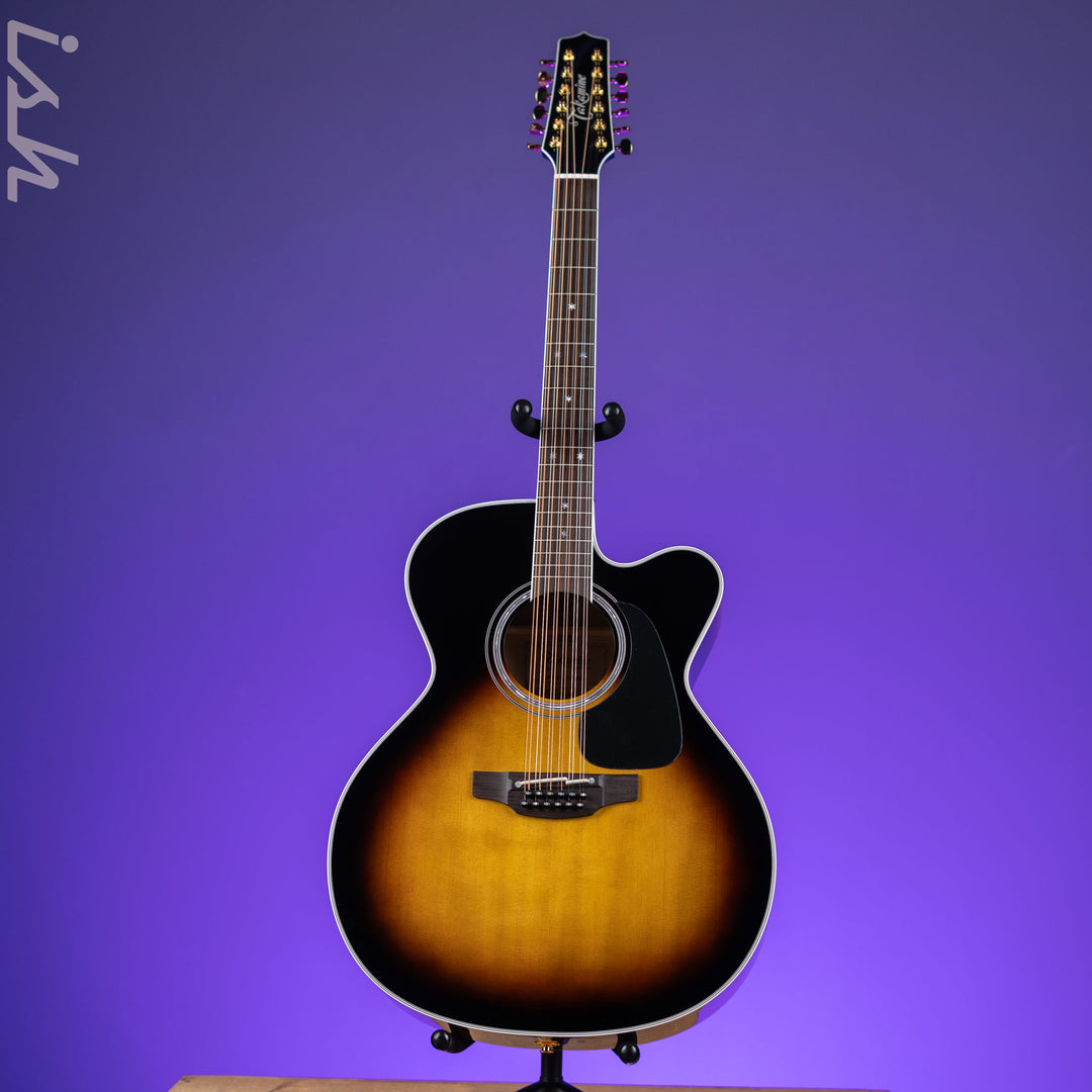Takamine P6JC-12 Pro Series Jumbo 12-String Acoustic-Electric Brown Sunburst Gloss