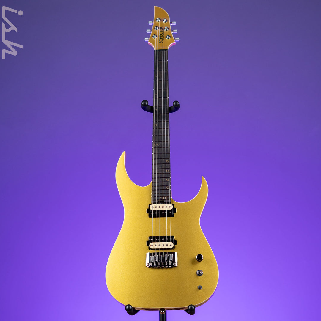 2023 Schecter USA Custom Shop KM-6 III Hybrid Keith Merrow Signature Gold Top