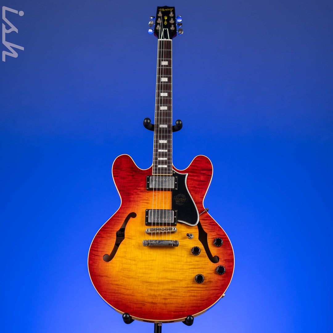 Heritage Custom Core Collection H-535 Artisan Aged Dark Cherry Sunburst Demo