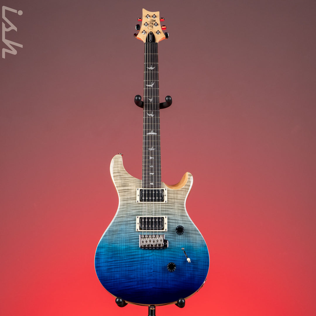 PRS SE Custom 24 Electric Guitar Blue Fade Demo