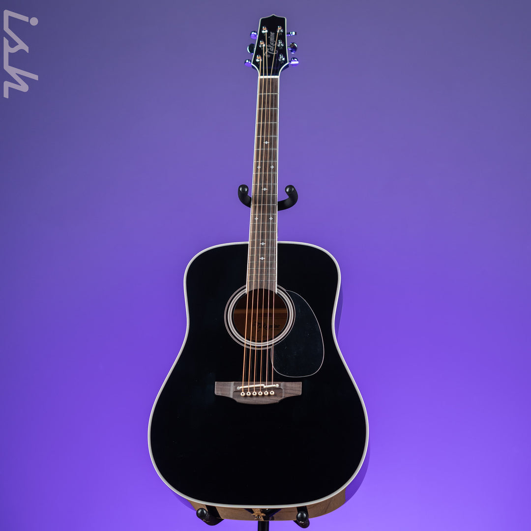 Takamine FT341 Limited Edition Dreadnought Acoustic-Electric Guitar Black Demo