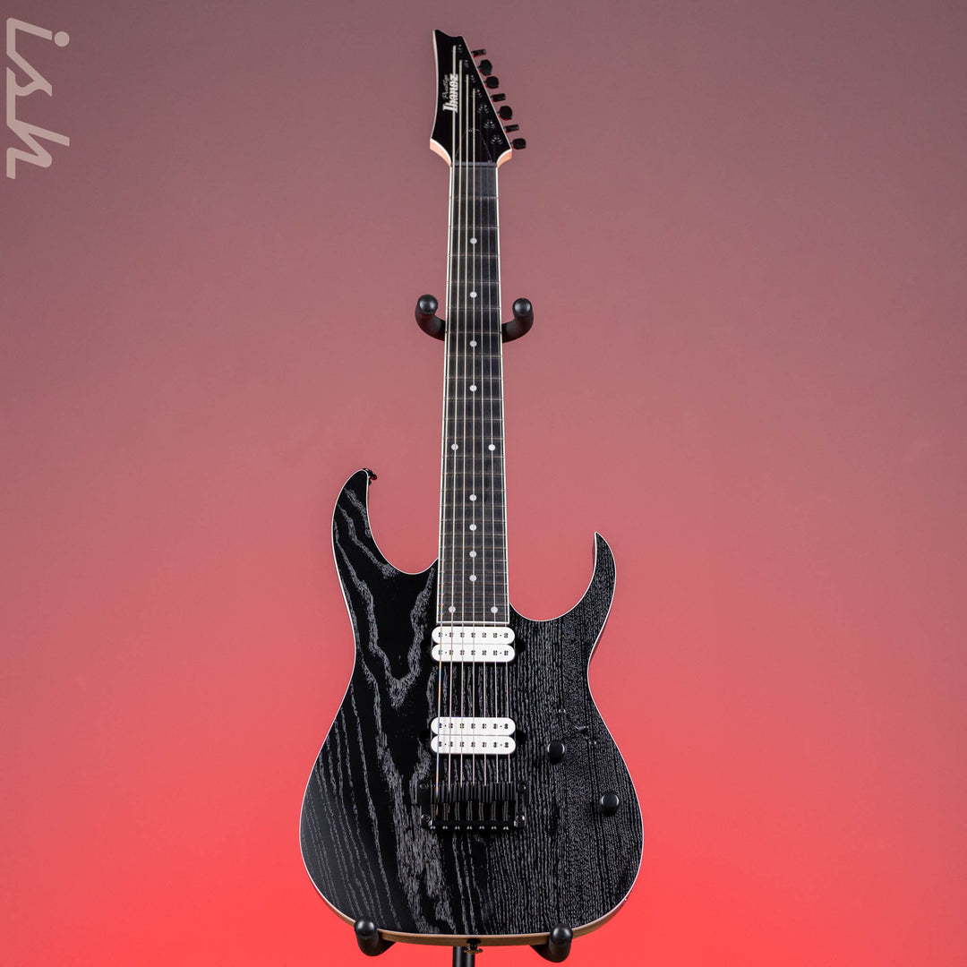 Ibanez Prestige RGR752AHBF 7-String Electric Guitar Weathered Black