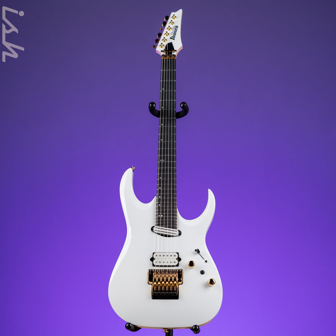 Ibanez Prestige RGA622XH Electric Guitar White Gloss Demo