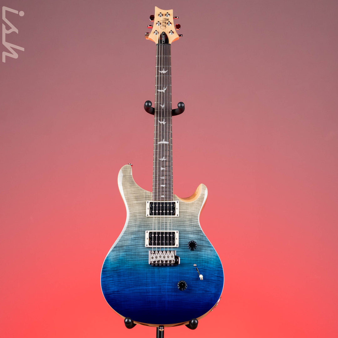 PRS SE Custom 24 Electric Guitar Blue Fade Demo