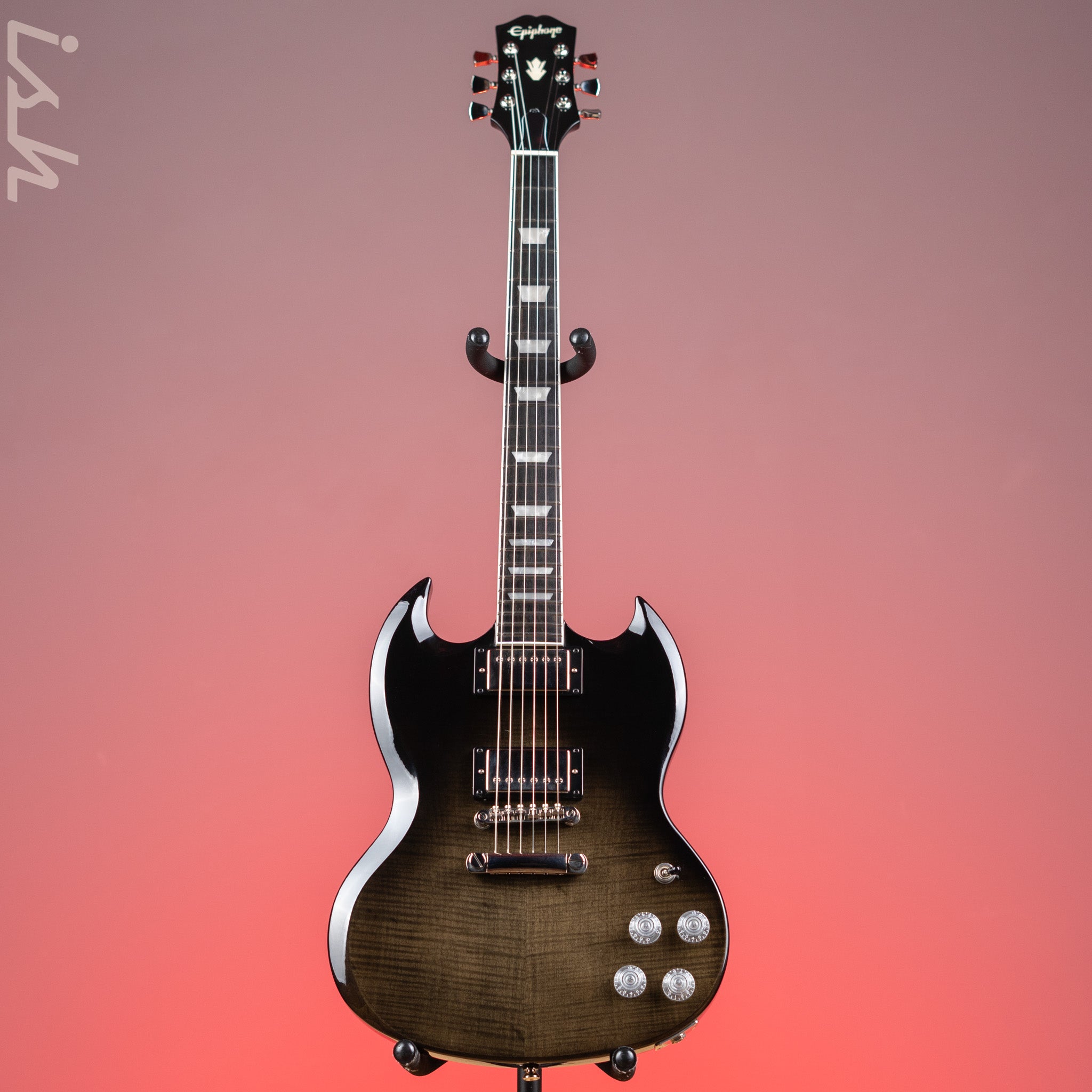 2019 Epiphone SG Modern Figured Flame Maple Top Electric Guitar