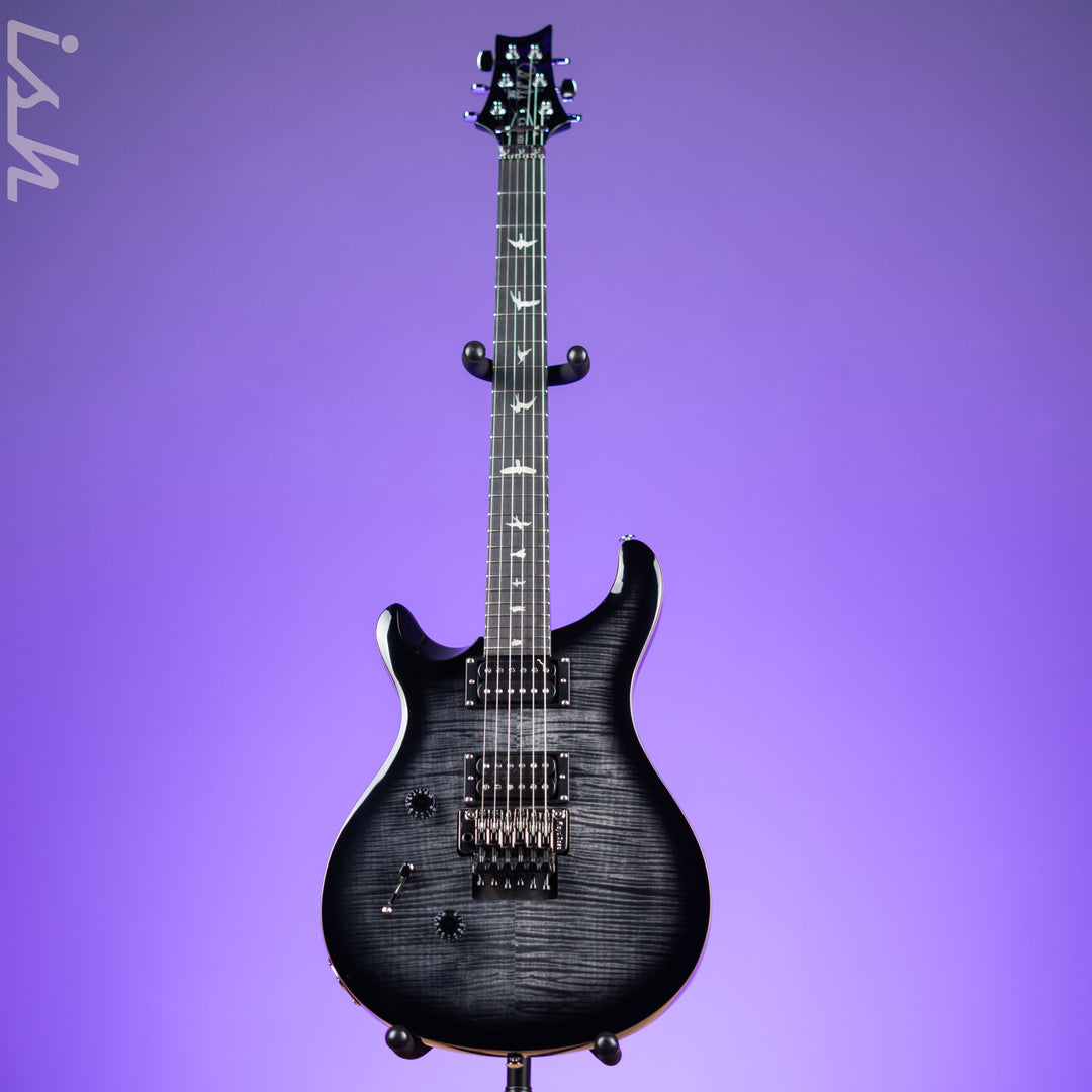 PRS SE Custom 24 “Floyd” Left-Handed Charcoal Burst