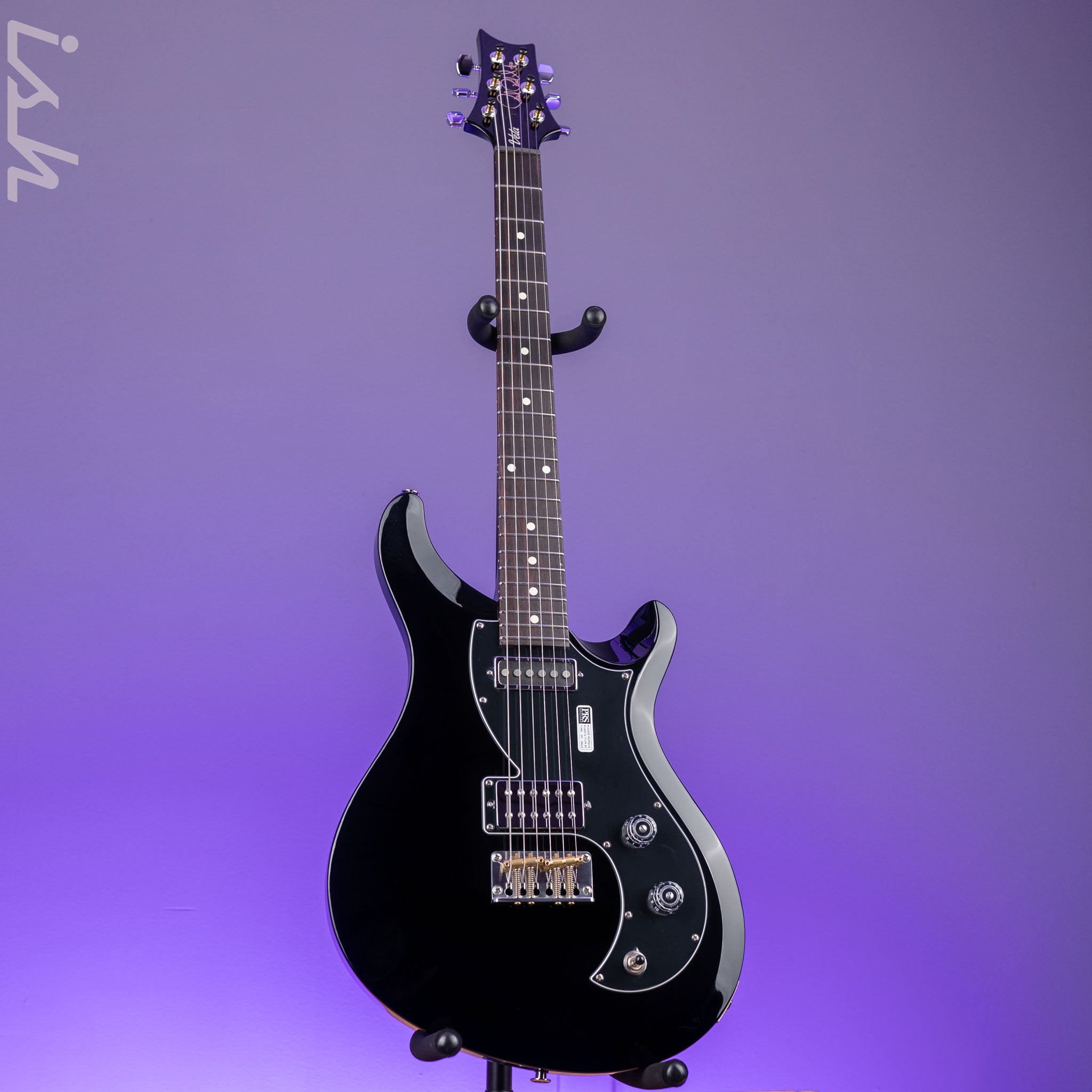 PRS S2 Vela Electric Guitar Black Gloss – Ish Guitars