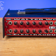 2000s Walter Woods Electracoustic Ultra Hi-Power 1200w Bass Amplifier (Blue Light)